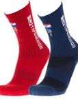 Tapedesign personalisierte Fussball Gripsocken – rutschfeste Socken mit deinem Namen oder Nummer