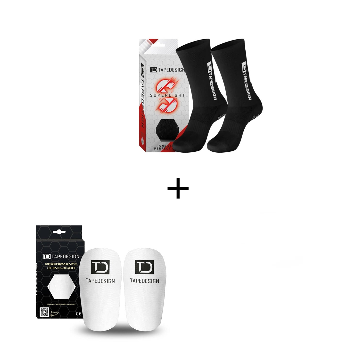 Tapedesign Schoner und Superlight Socken Schwarz Rabatt Aktion