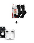 Tapedesign Schoner und Superlight Socken Schwarz Rabatt Aktion