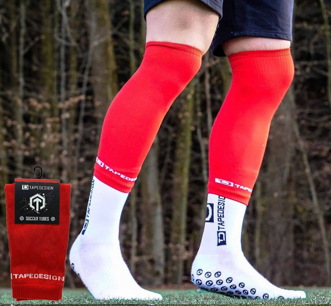 Tapedesign Tubes Stutzen rot - Hochwertige rutschfeste Tapedesign Tubes Stutzen