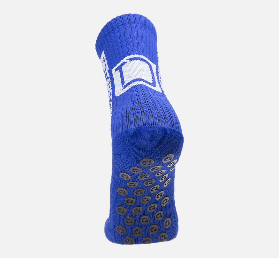 Tapedesign Socken Blau - Hochwertige rutschfeste Fussballsocken Gripsocken