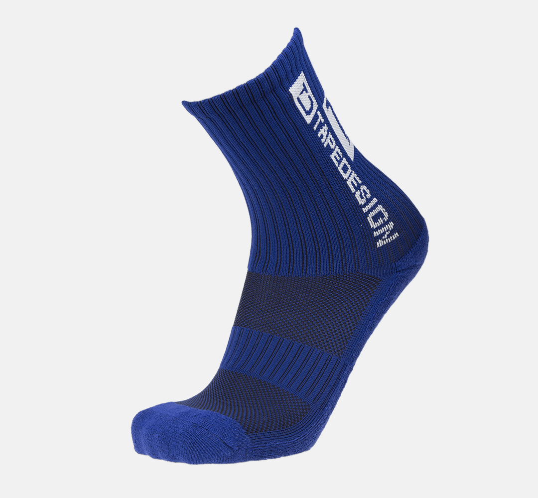 Tapedesign Socken Dunkelblau- Hochwertige rutschfeste Fussballsocken Gripsocken