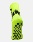Tapedesign Socken neongelb - Hochwertige rutschfeste Fussballsocken Gripsocken