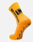 Tapedesign Socken Orange - Hochwertige rutschfeste Fussballsocken Gripsocken