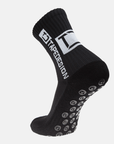 Tapedesign Socken Schwarz - Hochwertige rutschfeste Fussballsocken Gripsocken