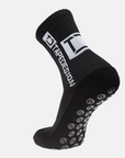 Tapedesign Socken Schwarz - Hochwertige rutschfeste Fussballsocken Gripsocken