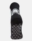 Tapedesign Socken Schwarz - Hochwertige rutschfeste Fussballsocken Gripsocken