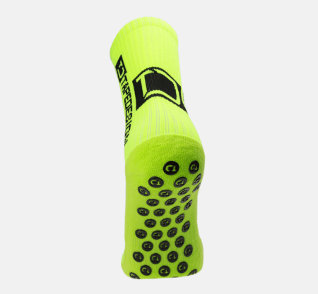 Tapedesign Socken neongelb - Hochwertige rutschfeste Fussballsocken Gripsocken