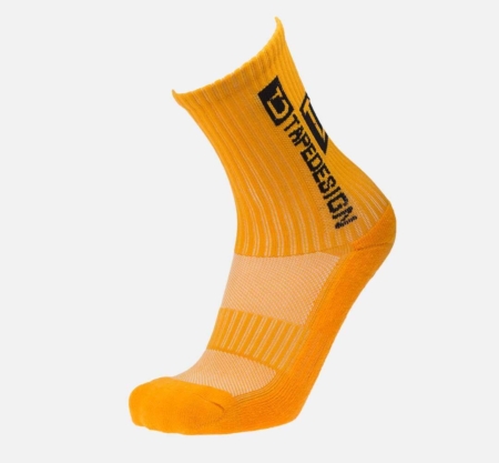 Tapedesign Socken Orange - Hochwertige rutschfeste Fussballsocken Gripsocken
