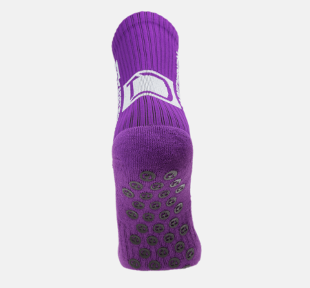 Tapedesign Socken Violett - Hochwertige rutschfeste Fussballsocken Gripsocken