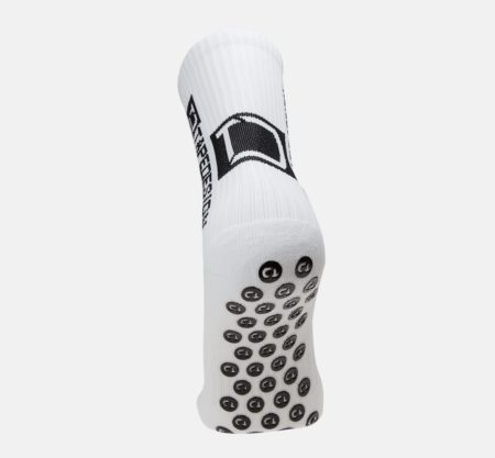 Tapedesign Socken Weiss - Hochwertige rutschfeste Fussballsocken Gripsocken
